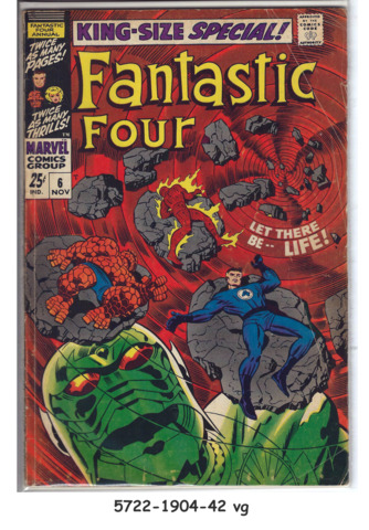 Fantastic Four Annual #06 © November 1968, Marvel Comics